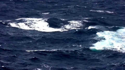 Rough Sea Stock Footage 120712817