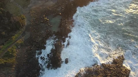 Rough sea Stock Footage 198163380