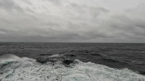Rough Sea Stock Footage 225499663