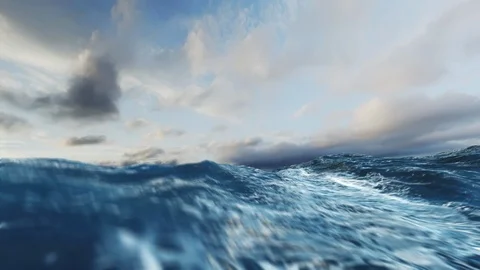 Sea 3D Stock Footage ~ Royalty Free Stock Videos | Pond5