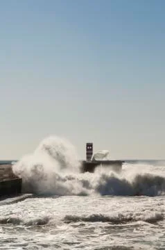 Rough sea Stock Photos