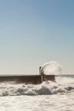 Rough sea Stock Photos