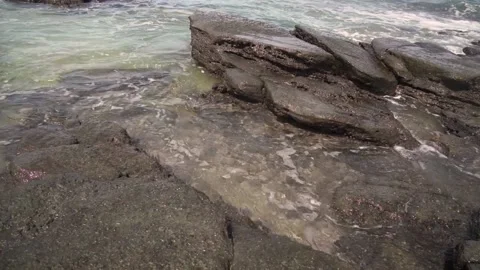 Rough sea at the shore 動画素材 148348437