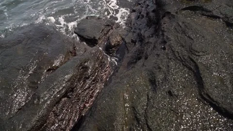 Rough sea at the shore 動画素材 148349314