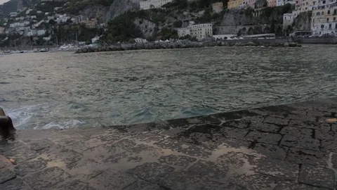 Rough Sea with Wave Video stock 71029434