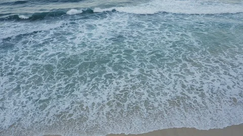 Rough sea waves in slow motion, Sumba, Indonesia Stock Footage 116230080