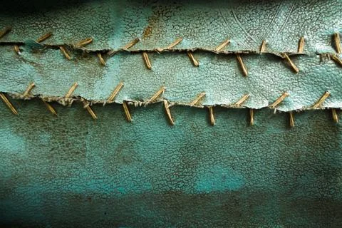 Rough seams Stock-Fotos