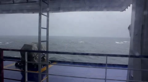 Rough seas Stock Footage 53315082