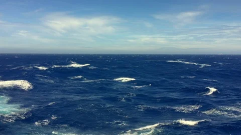 Rough seas Stock Footage 94705755