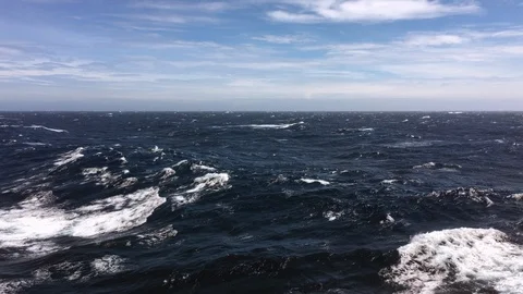 Rough seas Stock Footage 94706146