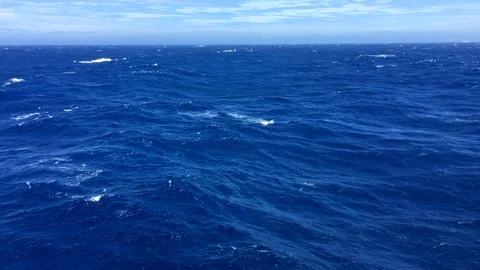 Rough seas Stock Footage 94706380