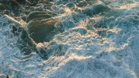 Rough seas Video stock 104242609