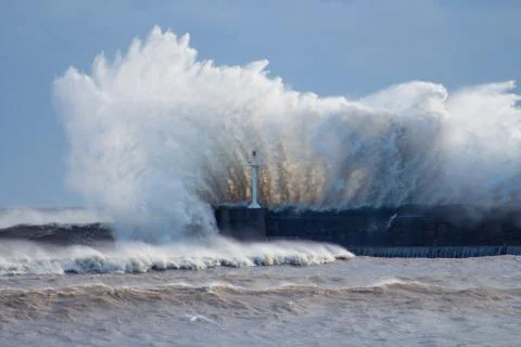 Rough Seas Stock Photos