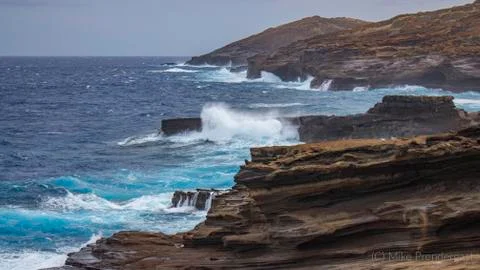 Rough Seas Fotos Stock
