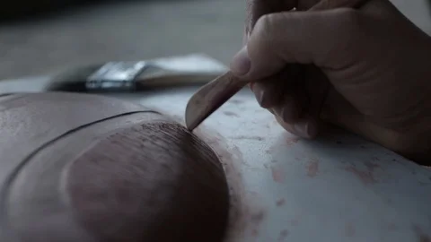 Rough shape Video stock 104969958