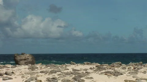 Rough shore Stock Footage 91099