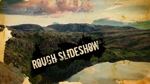 Rough Slideshow Stock After Effects
