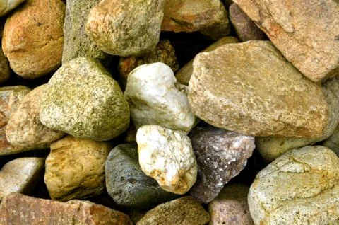 Rough small stone texture Stock Photos