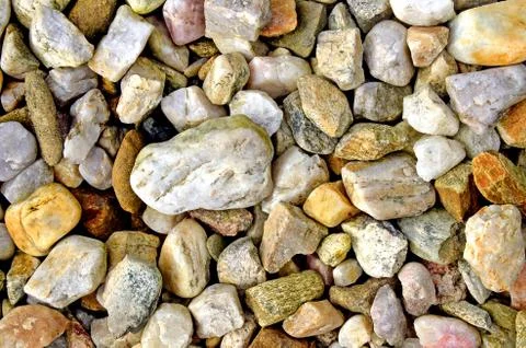 Rough small stone texture Stock Photos