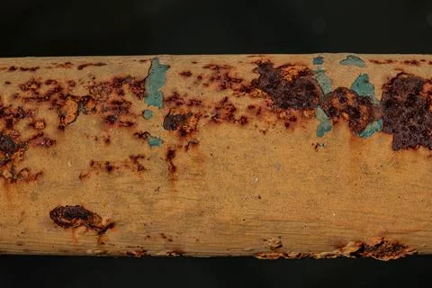 Rough steel background with rust corrosion Stock Photos