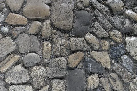 Rough Stone Pavement Texture Stock Photos