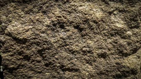 Rough Stone Rock Texture - Natural Brown Granite Surface Background 写真素材