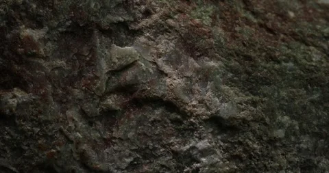 Rough stone surface with natural textures Stock Footage 294163170