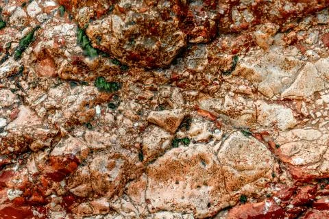 Rough stone texture. Stock Photos