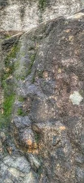 A rough stone wall Stock Photos