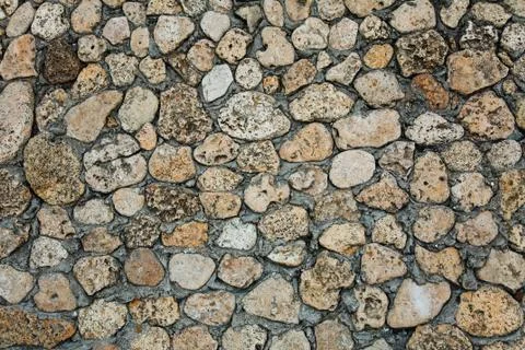 Rough stone wall texture Foto stock