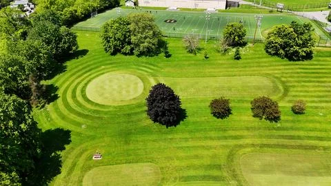 Rough - Sunnycrest Golf Course - Syracuse, NY Stock-Fotos