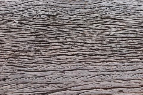 Rough surface and slit surface wood broad. Stock Photos