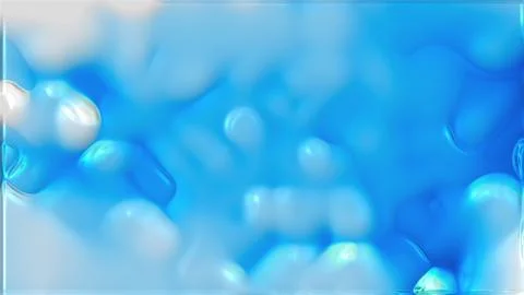Rough surface from emerging and disappearing bubbles, 3D rendering. Computer イラスト素材