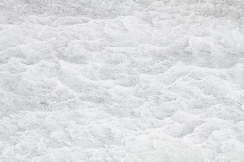 Rough surface of white snow Stock Photos
