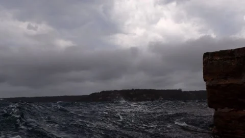 Rough surface wind water Stock Footage 229833686