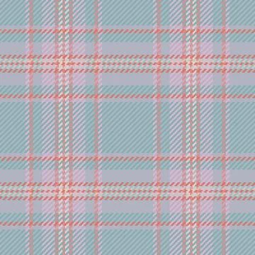 Rough textile vector plaid, straight fabric background pattern. Quilt tarta.. Stock Illustration