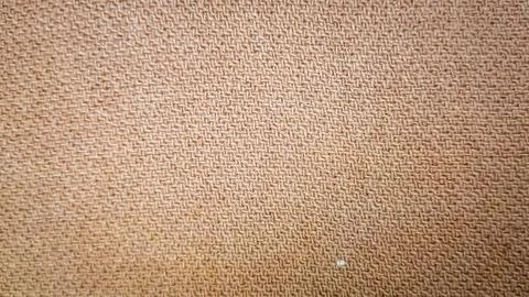 The rough texture of the burlap sack material seen up close Stock Photos