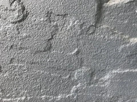 Rough texture of gray cement wall in full frame Foto stock