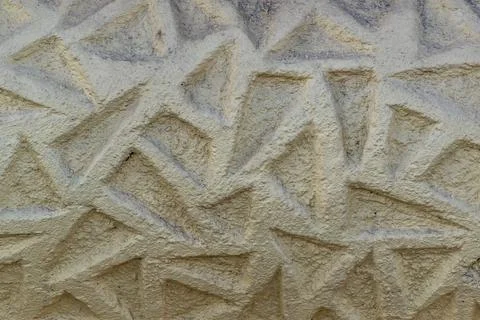 Rough texture from irregular triangles Stock Photos