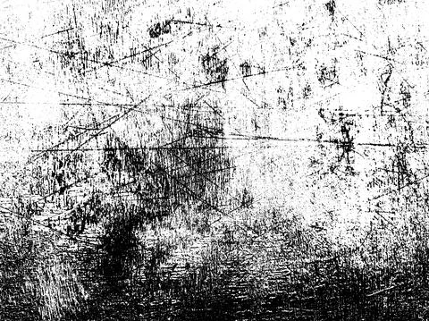 Rough Texture of old surface on black and white background with scratches Stock Illustration
