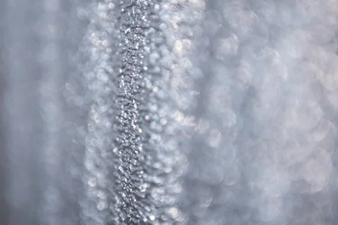 Rough texture of silver foil surface. Foto stock