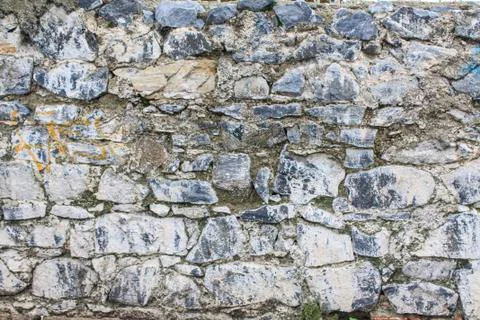 A Rough Texture from a Street Wall Stock Photos