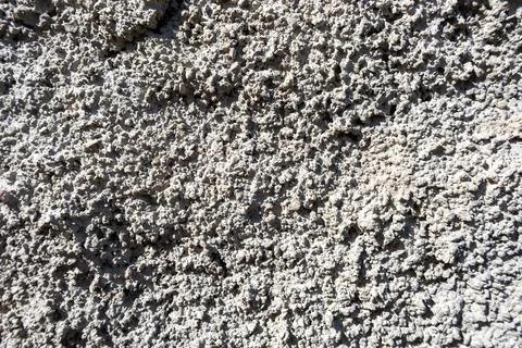 Rough Textured Concrete Wall Surface Close-Up Foto stock