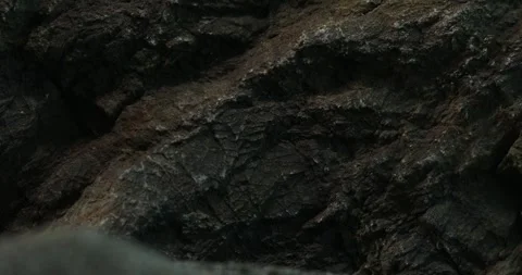 Rough Textured Rock Surface. Stock Footage 274643068