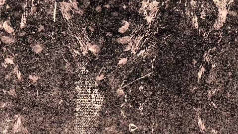 Rough textured video wall created with high resolution vintage wall scans. Stock Footage 247437413