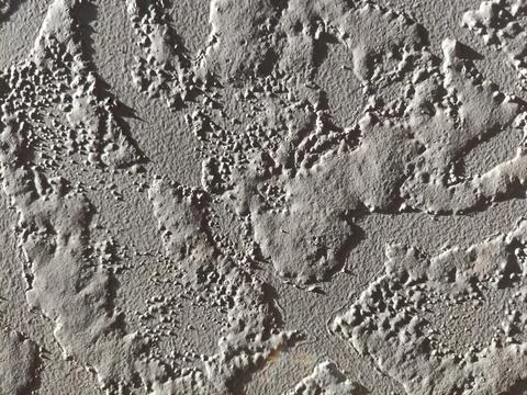 Rough textured wall surfaces and bubbling paint surfaces Stock Photos