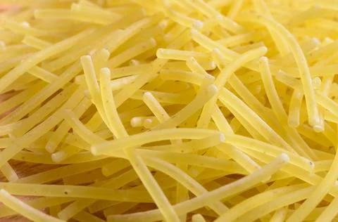 Rough of thin yellow mackerel on a horizontal surface. Stock Photos