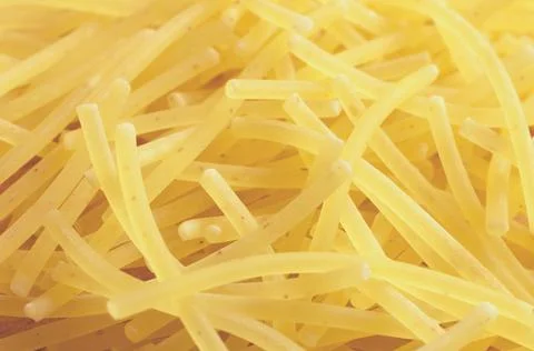 Rough of thin yellow mackerel on a horizontal surface. Stock Photos