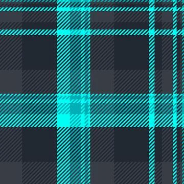 Rough vector textile tartan, front plaid pattern fabric. Row background sea.. Stockillustratie