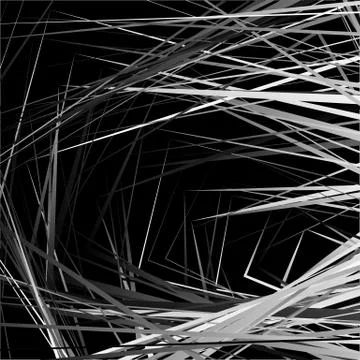 Rough vector texture with edgy rectangular shapes. Abstract grayscale pattern Illustrazione stock